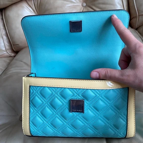 Tory Burch Fleming Quilted Patent Leather Convertible Shoulder Bag - Picture 13 of 15